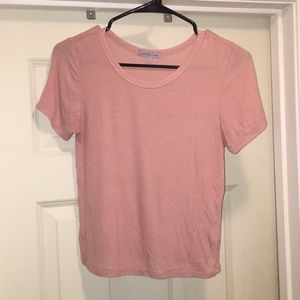 Muted pink crop top
